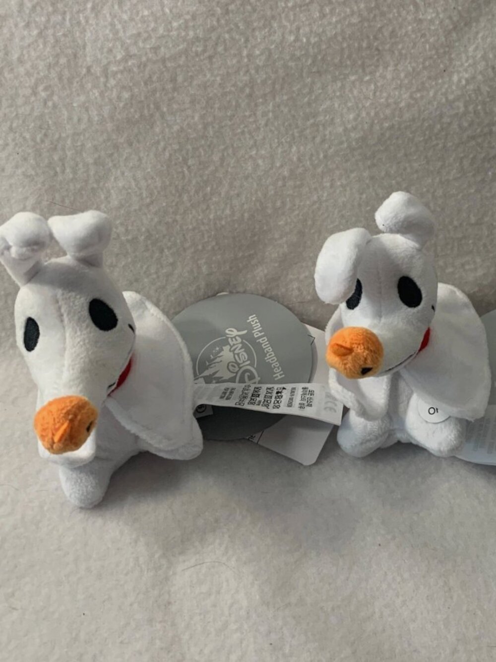 NWT 2 Disney Parks Zero Nightmare Before Christmas Create Your Headband Plush
